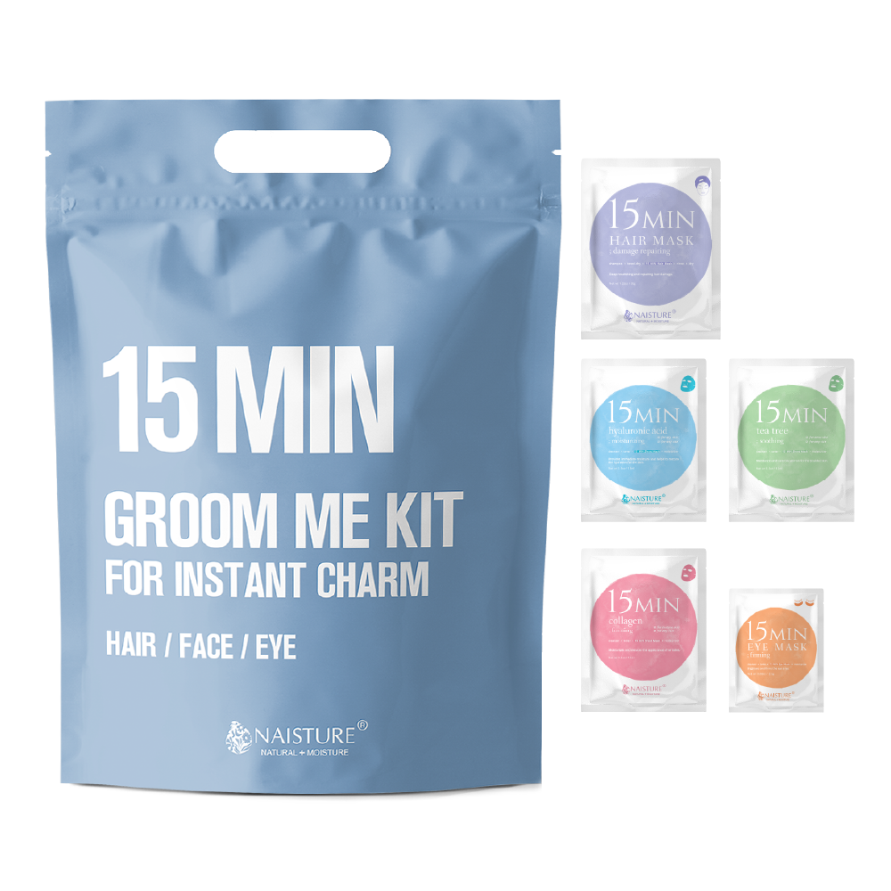 Naisture 15Min Groom Me Kit for Instant Charm Care ( 5pack)