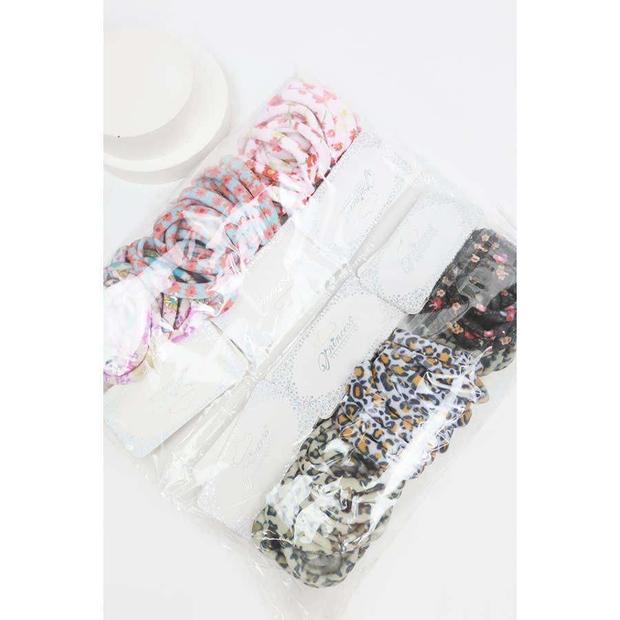Assorted Elastic Hair Tie Set
