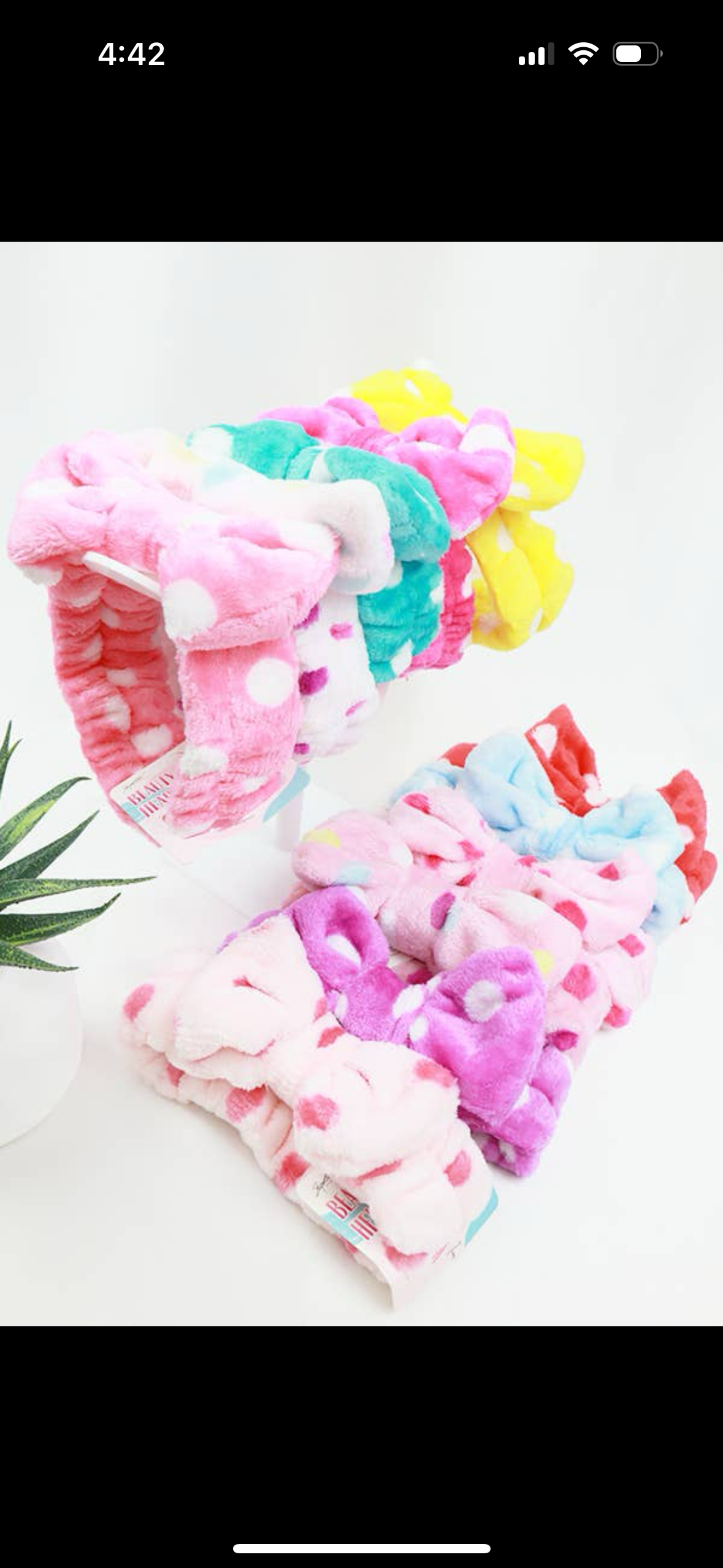 Beauty Spa Bow Headband