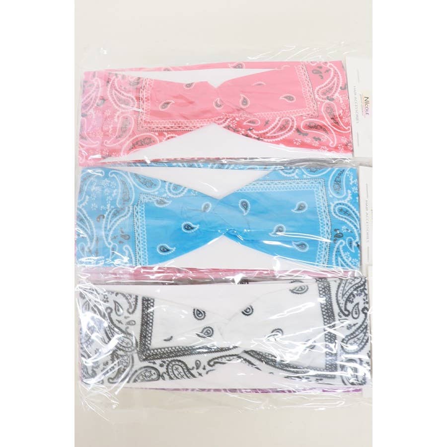 Bandana Twist Headwrap: MIX COLOR / ONE