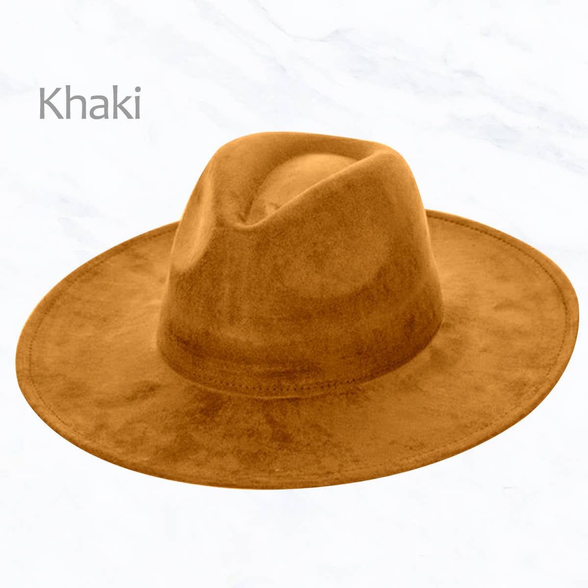 Suede Large Eaves Peach Top Fedora Hat: Teal