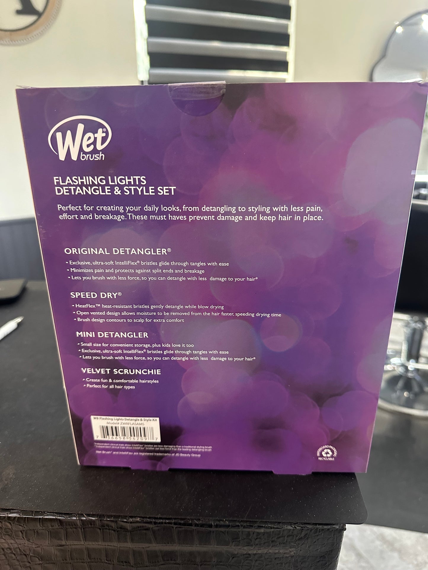 Wet Brush - flashing lights set