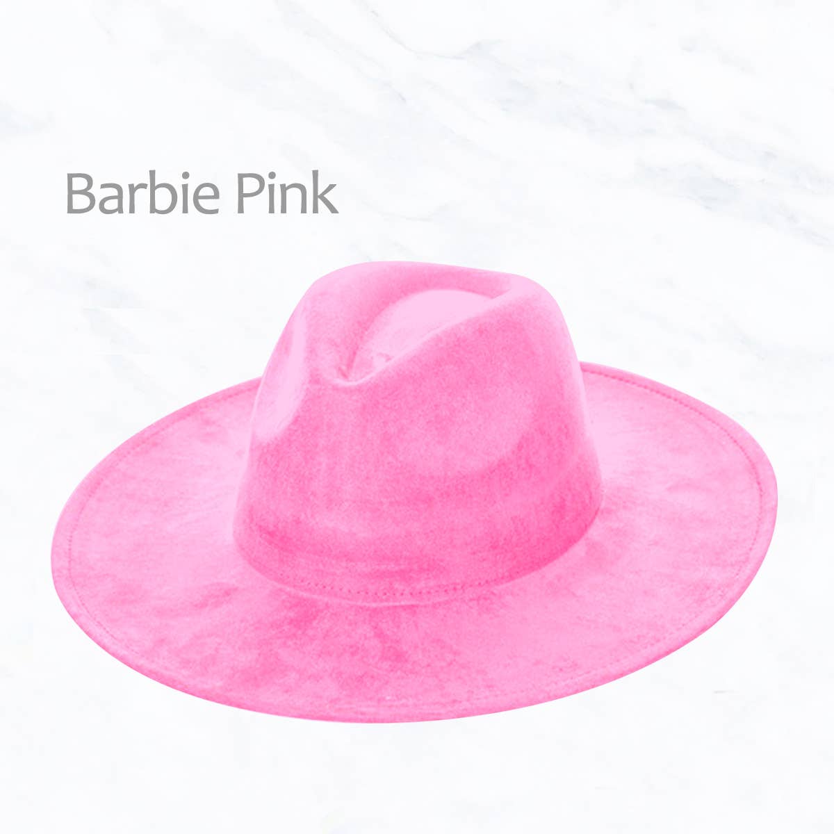 Suede Large Eaves Peach Top Fedora Hat: Teal