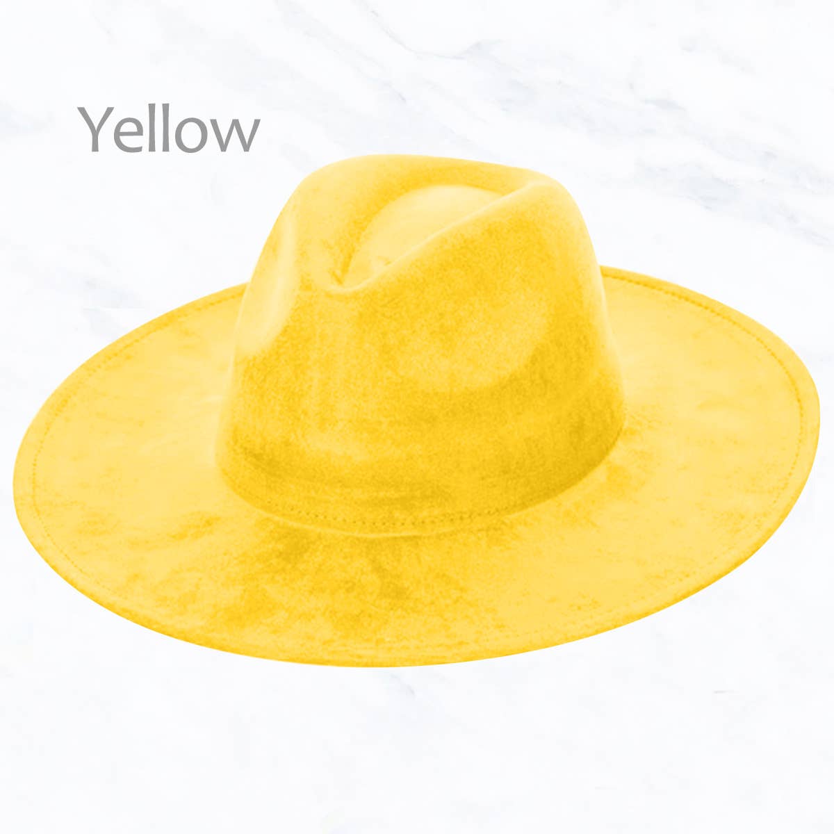 Suede Large Eaves Peach Top Fedora Hat: Teal