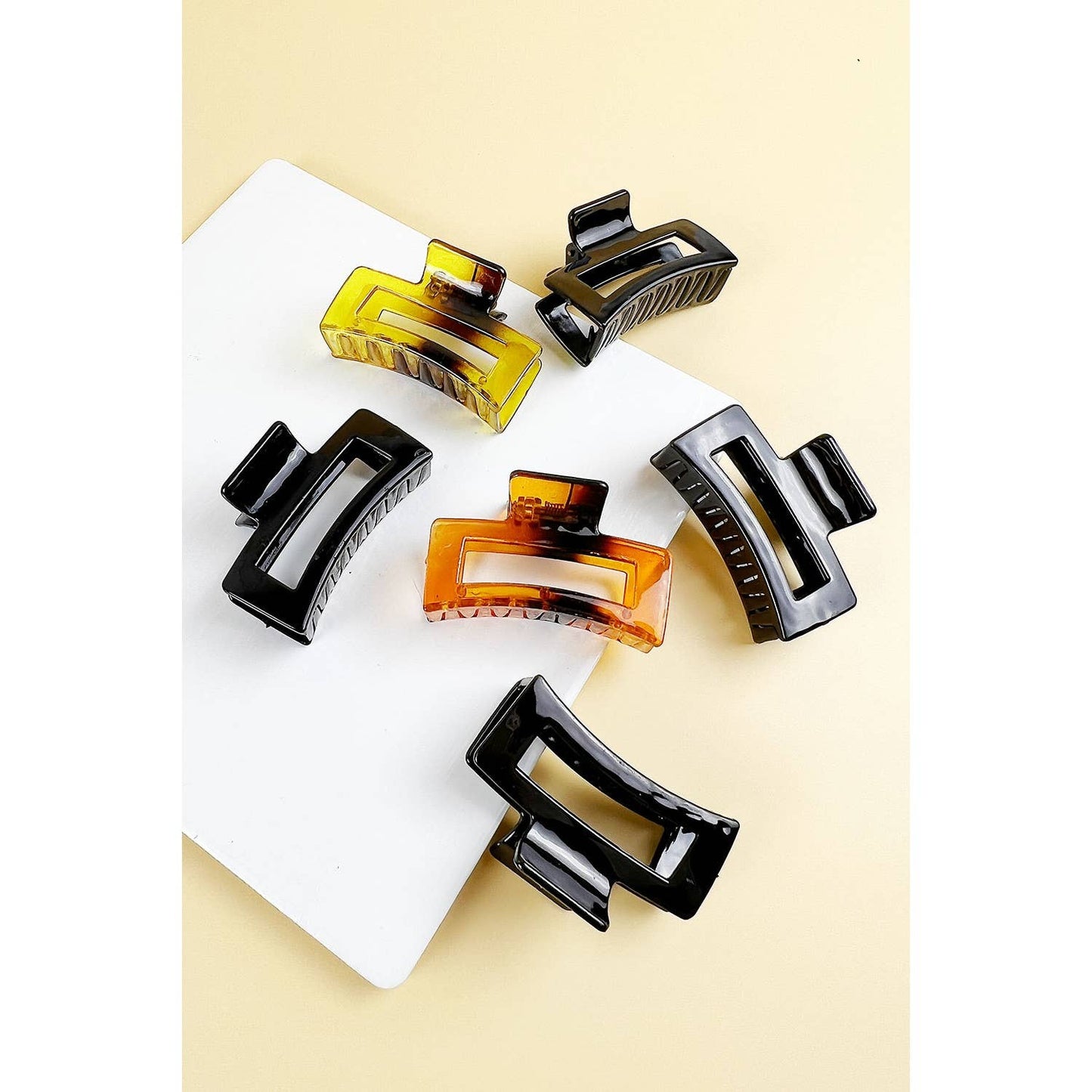 SMALL RECTANGLE HAIR CLAW CLIP SMALL