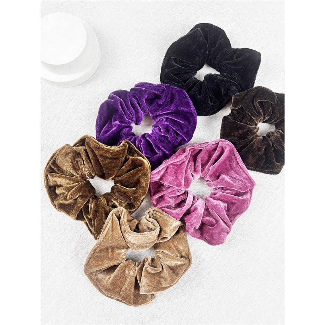 Must Have Large Velvet Scrunchie: MIX COLOR / ONE(12)