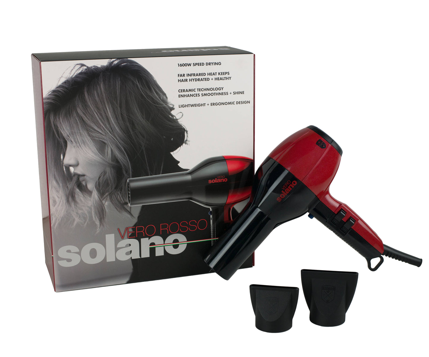 Solano® Vero Rosso Professional Hair Dryer