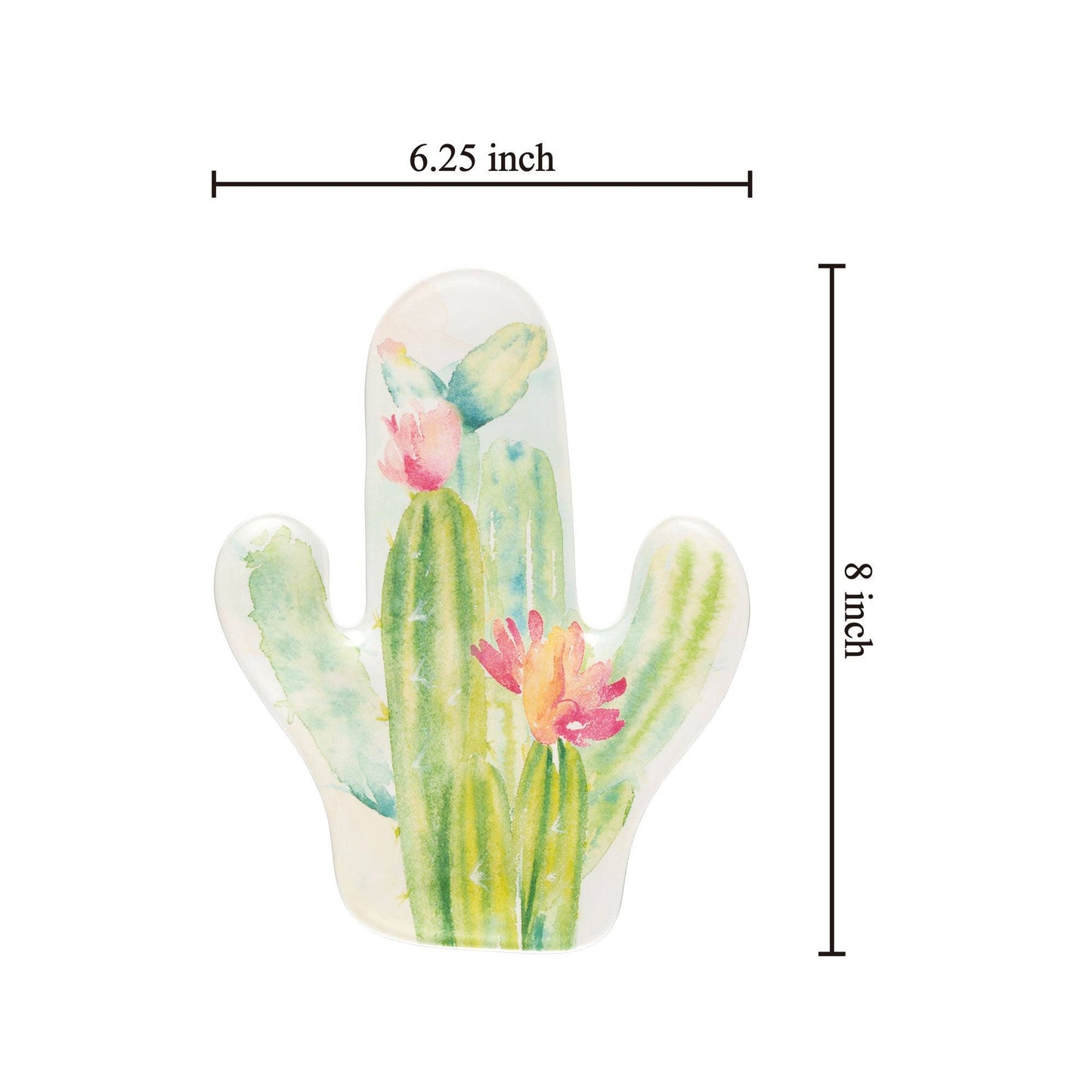 Cactus Garden 8" Melamine Plate