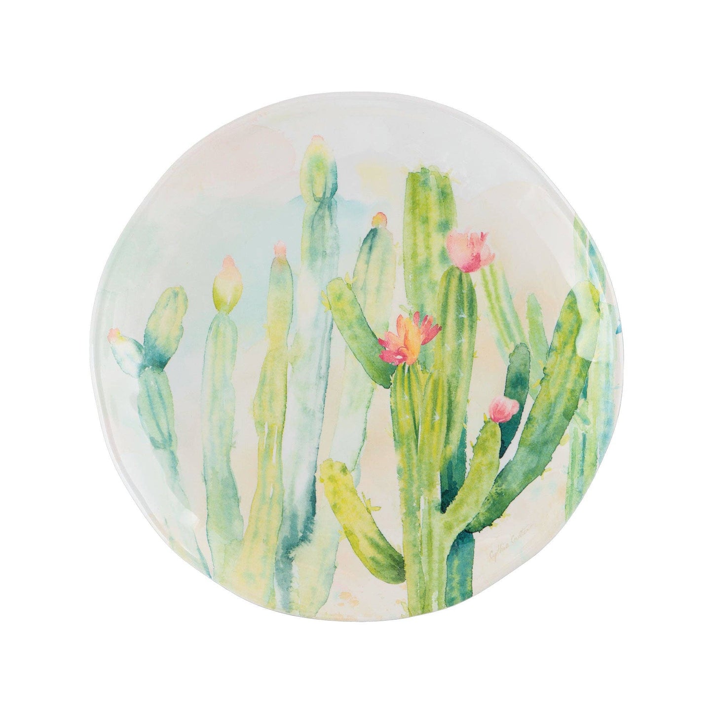 Cactus Garden 6" Melamine Plate