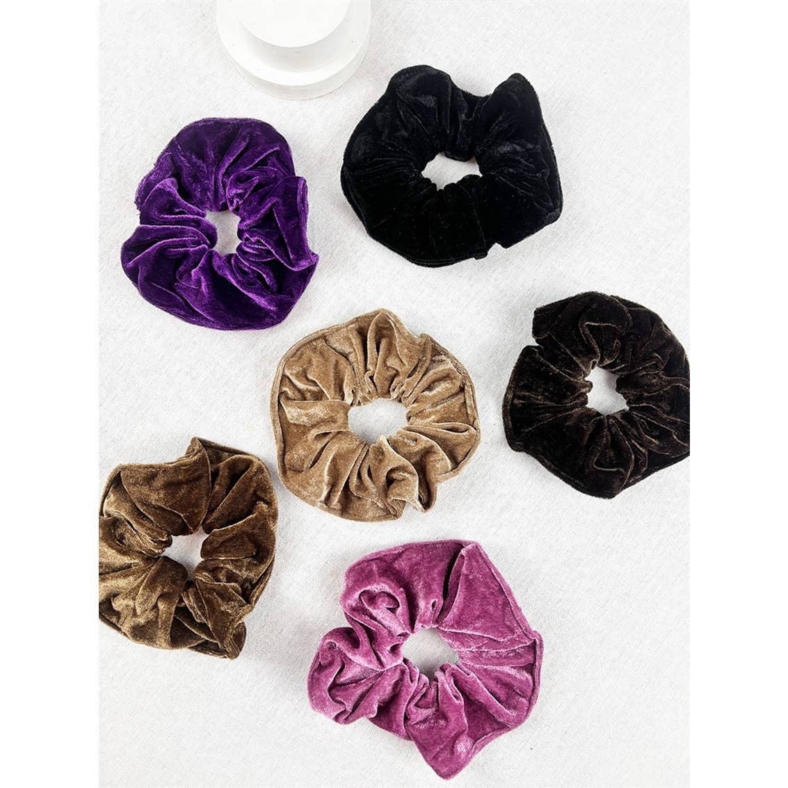 Must Have Large Velvet Scrunchie: MIX COLOR / ONE(12)