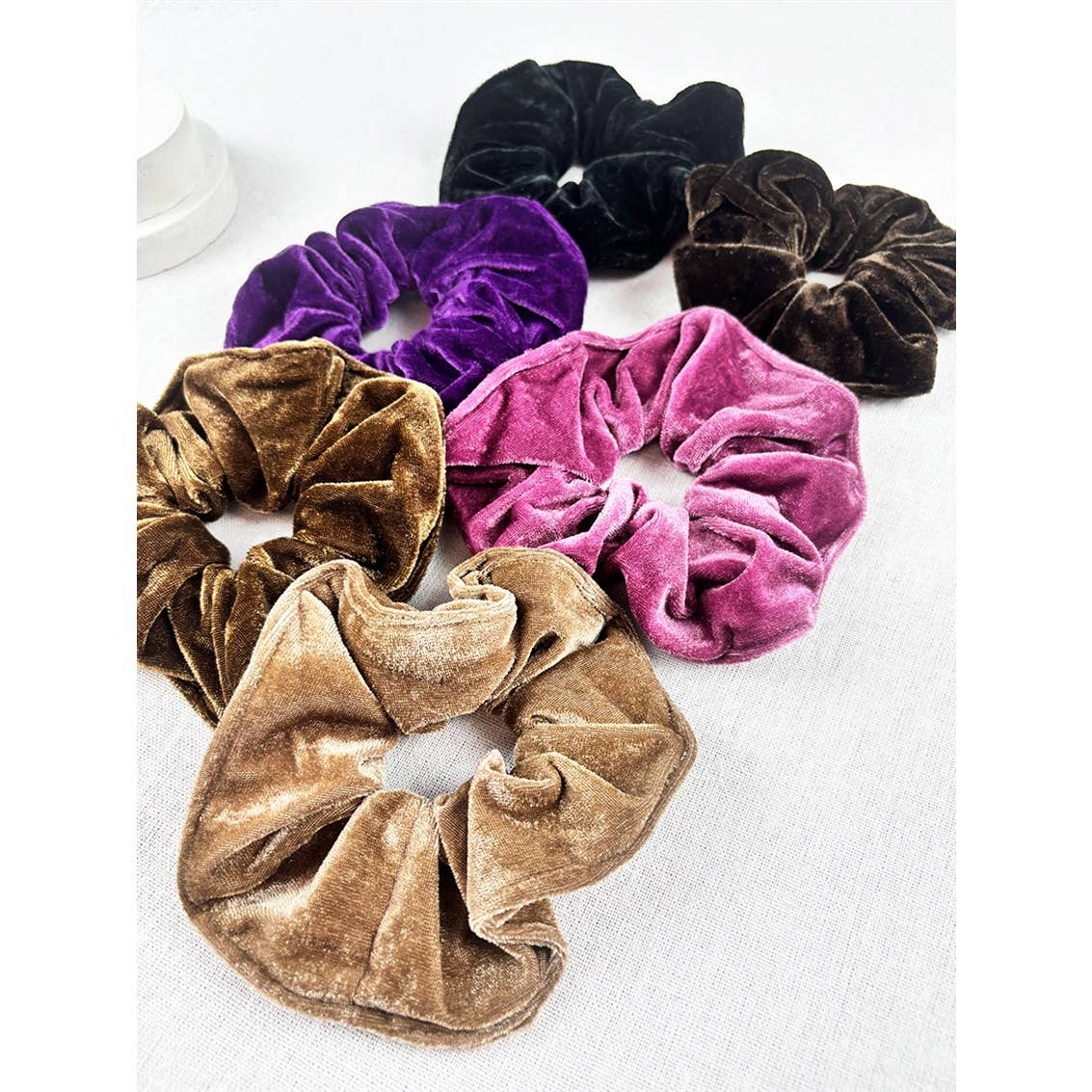 Must Have Large Velvet Scrunchie: MIX COLOR / ONE(12)