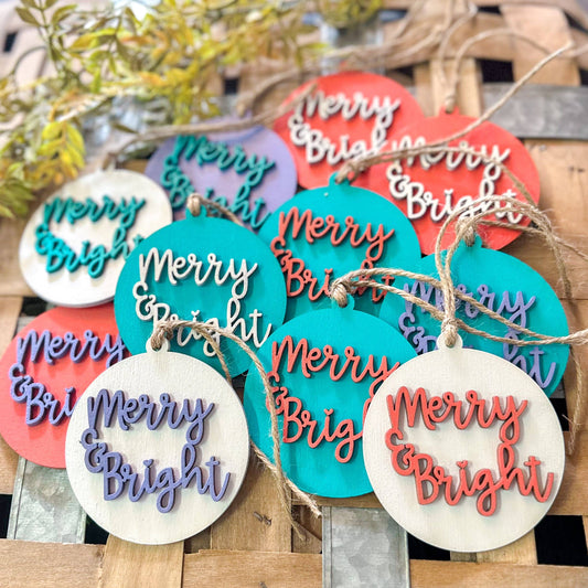 WS Merry & Bright Ornament BUNDLE: Bright