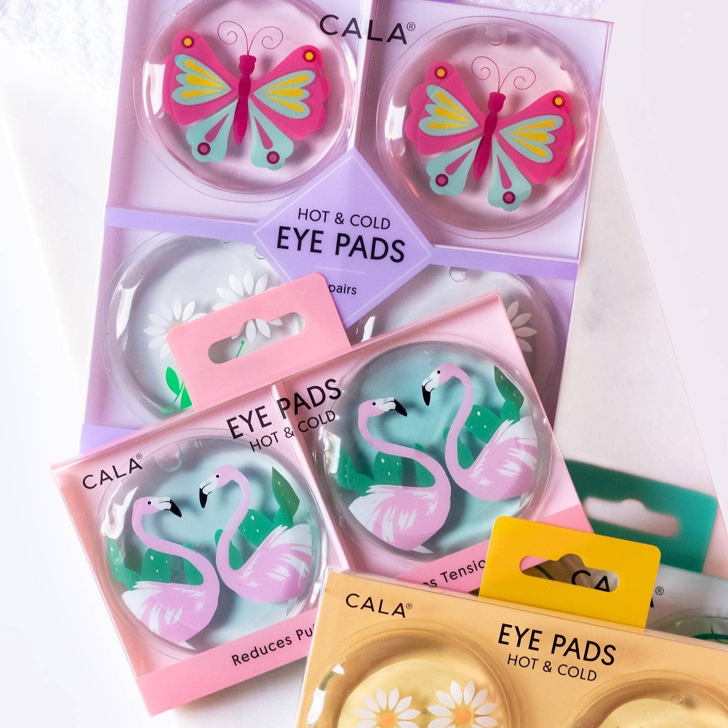 Spa Hot and Cold Eye Pads Variety of Styles-