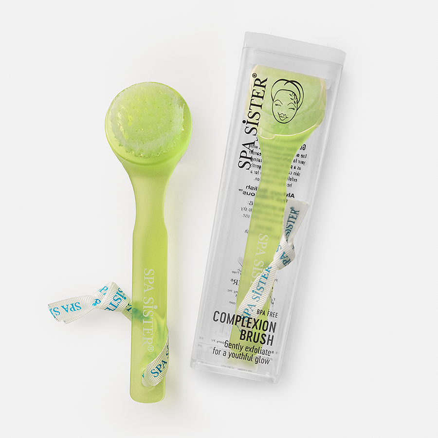 Boxed Soft Complexion Brush: Green