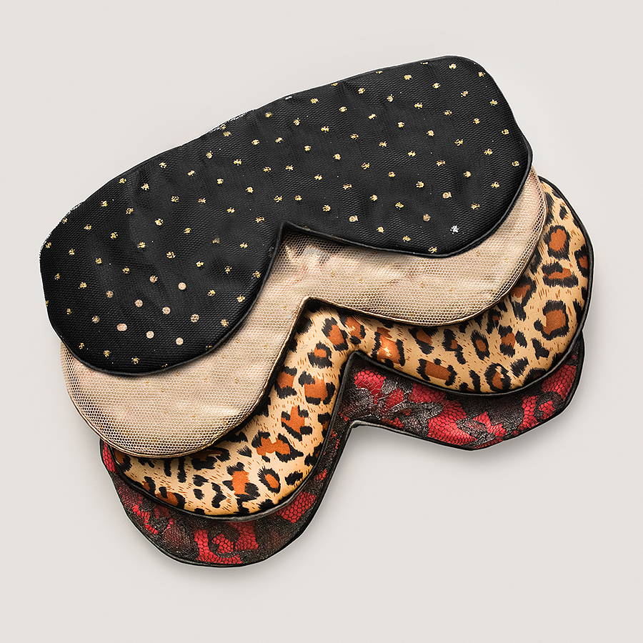 Sleep Tight Eye Masks: Rose Gold / Dots