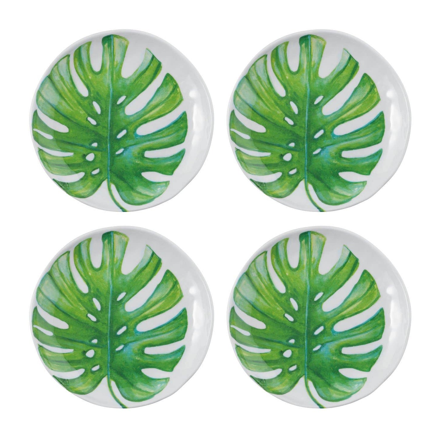 Monstera 6" Melamine Plate