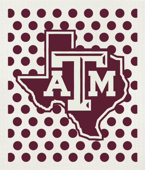 Texas A&M University 2 Swedish Cloth