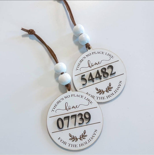 WS Zip Code Ornaments