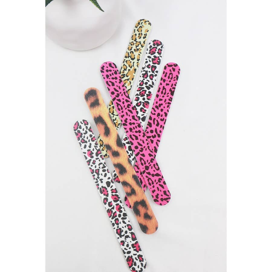 Leopard Nail File- 3 pack