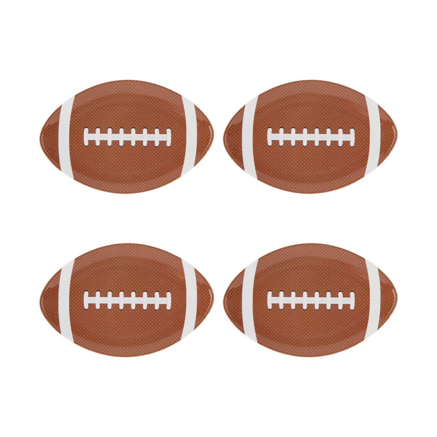 Football Melamine 8" Plate