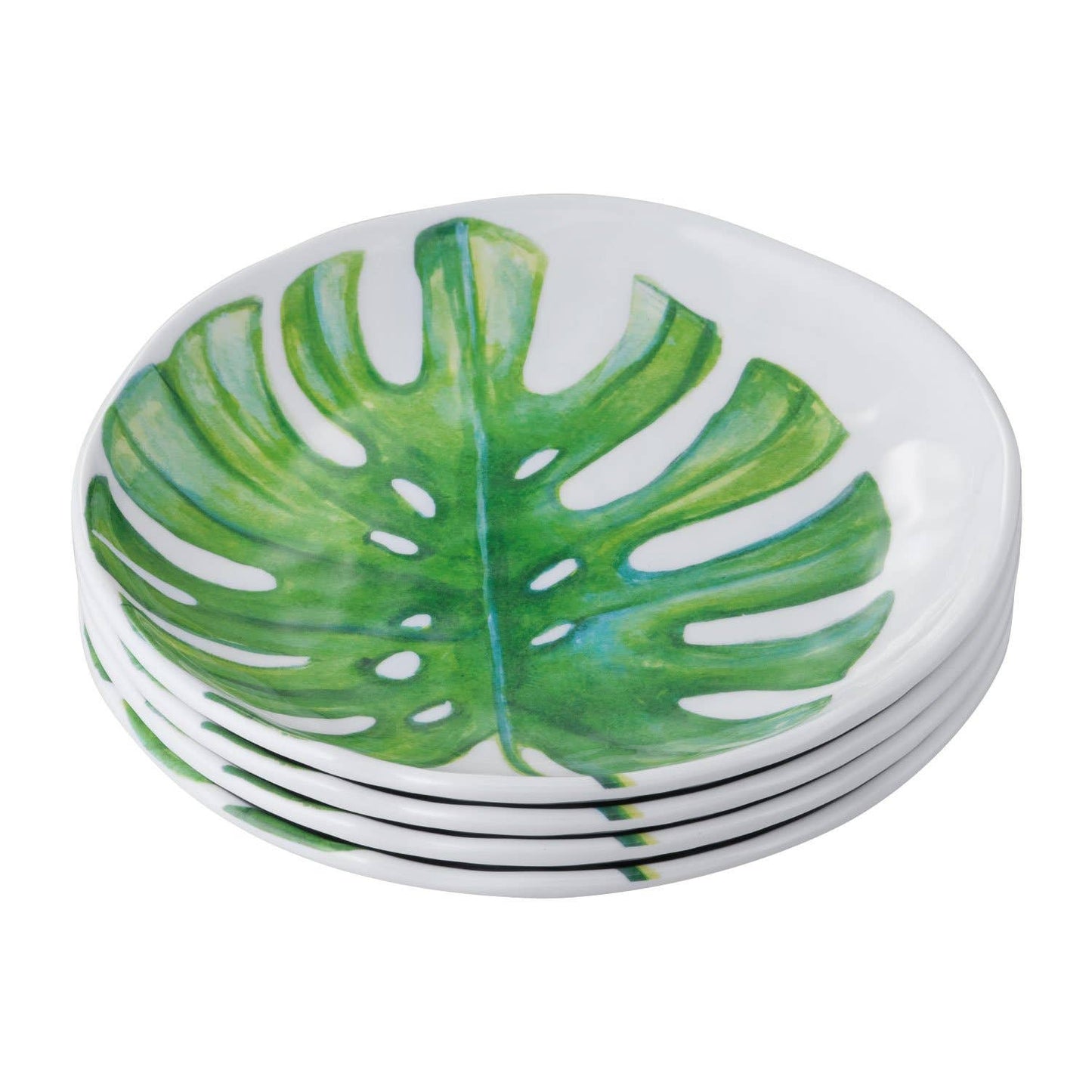 Monstera 6" Melamine Plate