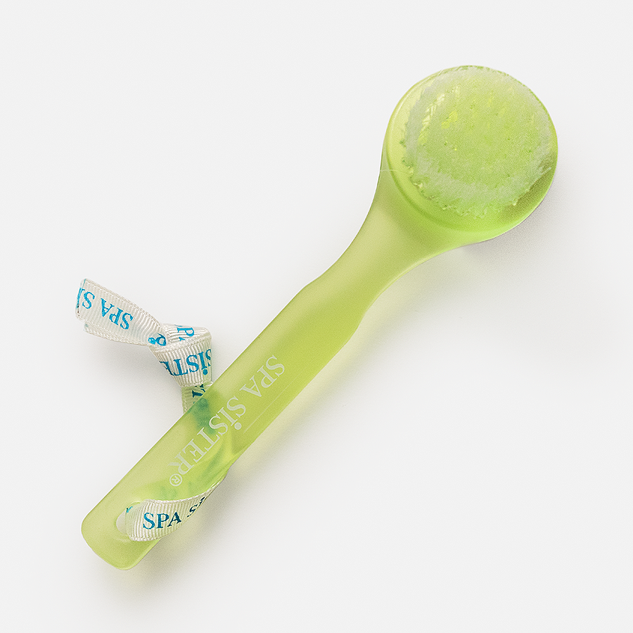 Boxed Soft Complexion Brush: Green