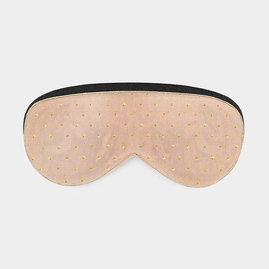 Sleep Tight Eye Masks: Rose Gold / Dots